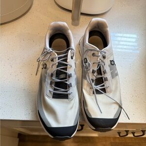 On Running Men's Athletic Shoes in White and Black